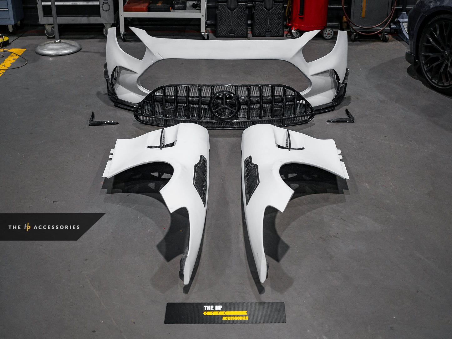 Mercedes AMG GT Black Series Style + AMG GTR PRO Style Body Kit