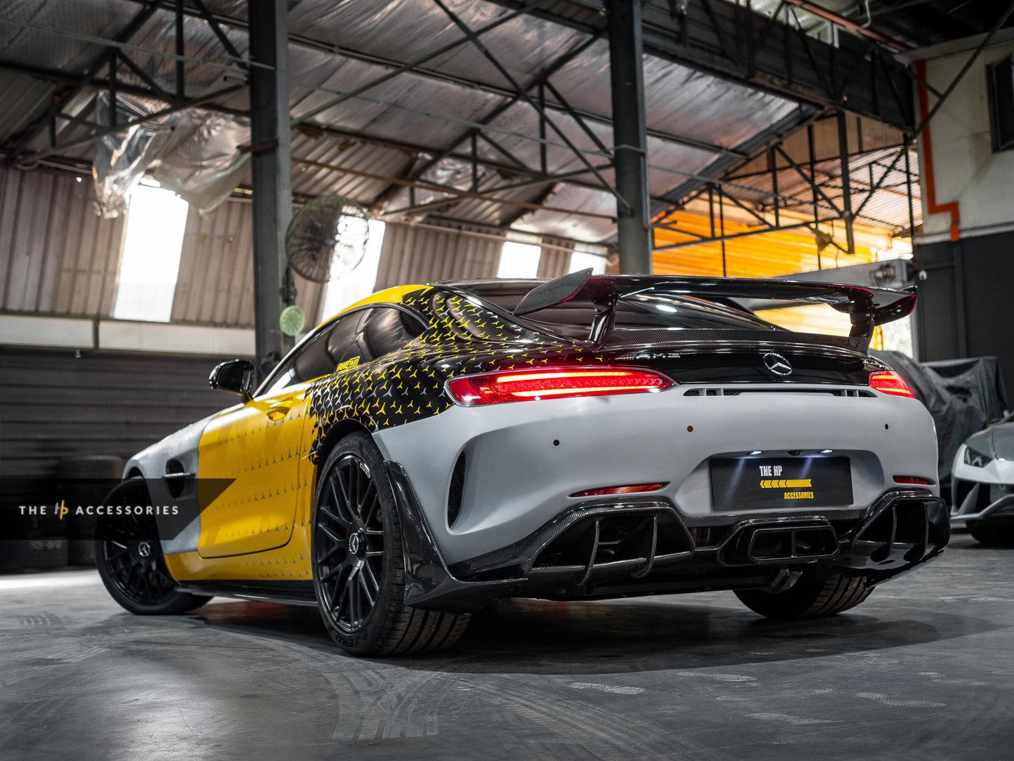 Mercedes AMG GT Black Series Style + AMG GTR PRO Style Body Kit