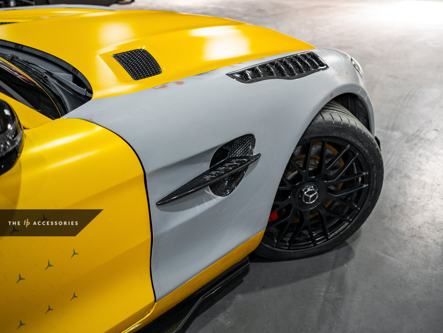 Mercedes AMG GT Black Series Style + AMG GTR PRO Style Body Kit