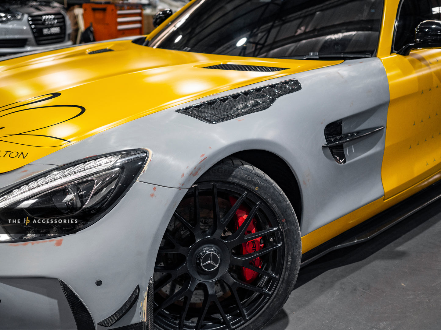 Mercedes AMG GT Black Series Style + AMG GTR PRO Style Body Kit
