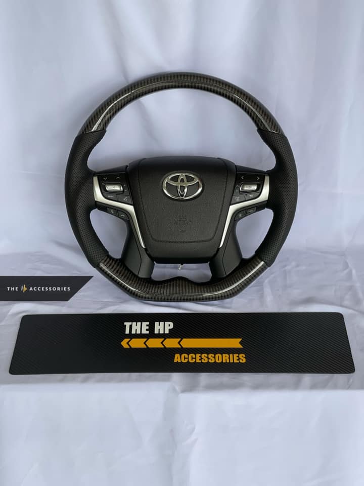 Toyota Land Cruiser Dry Carbon Steering Wheel The HP Accessories