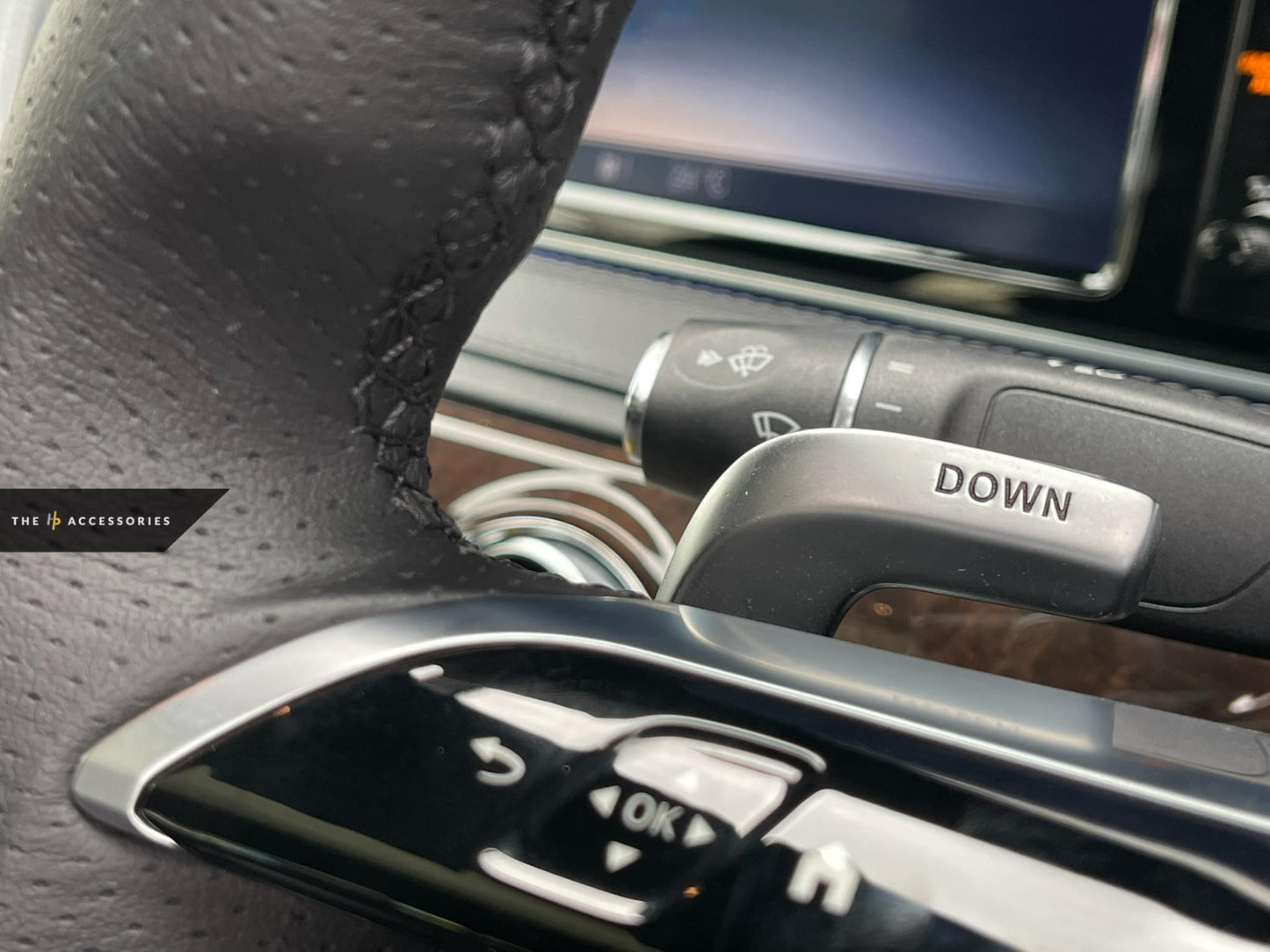 Mercedes Latest AMG Full Leather Steering Wheel