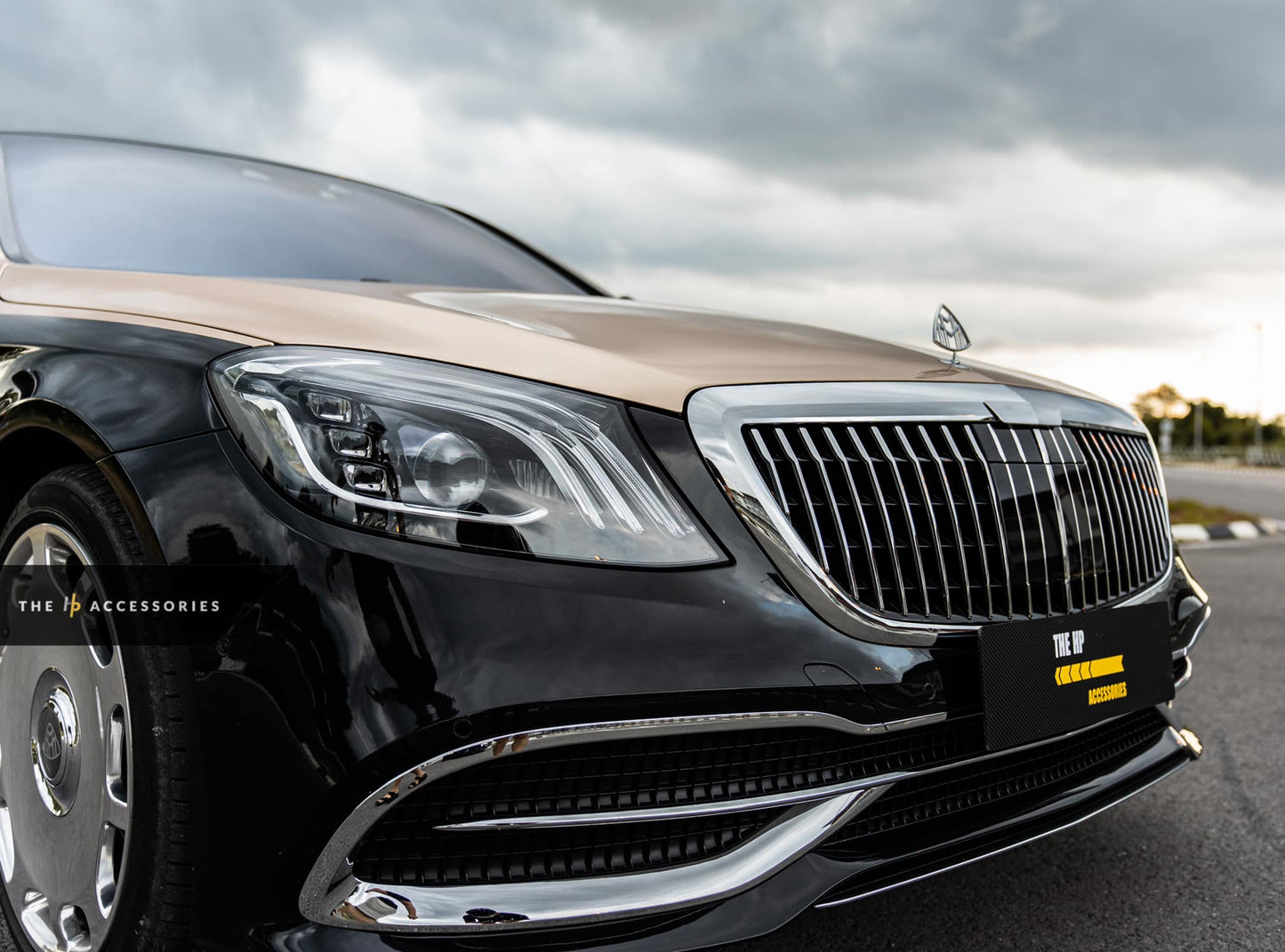 Mercedes S Class (W222) Facelift Maybach Conversion Complete with Two Tone Maybach Signature Design