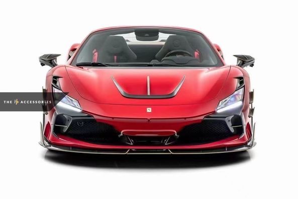 Ferrari F8 Tributo MANSORY Style Dry Carbon Add On Kit