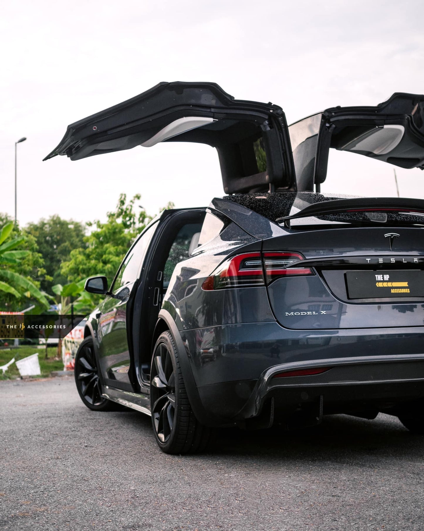 Tesla Model X Full Carbon Aero Add On Kit