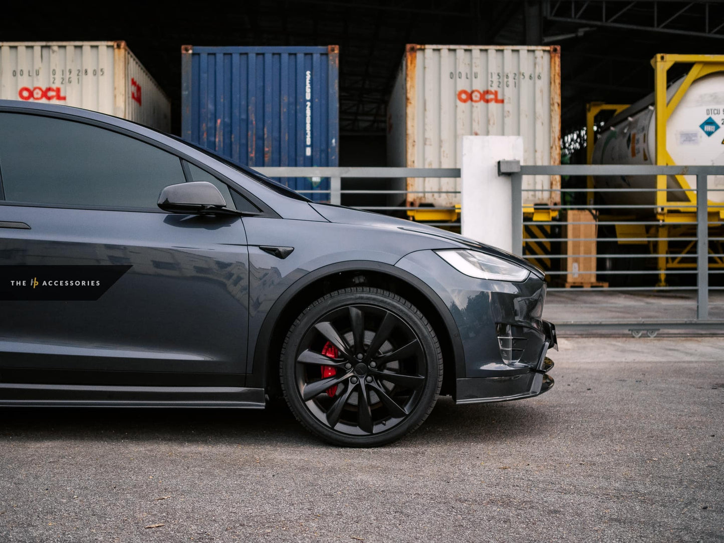 Tesla Model X Full Carbon Aero Add On Kit