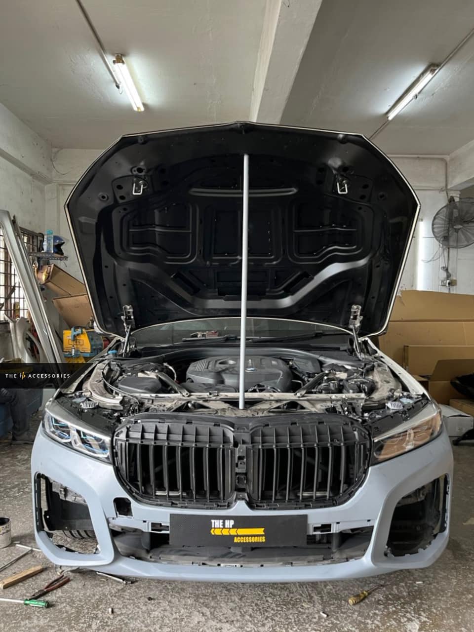 BMW 7 Series Facelift LCI Full Conversion Kit + Gloss Black Aero Add On Kit