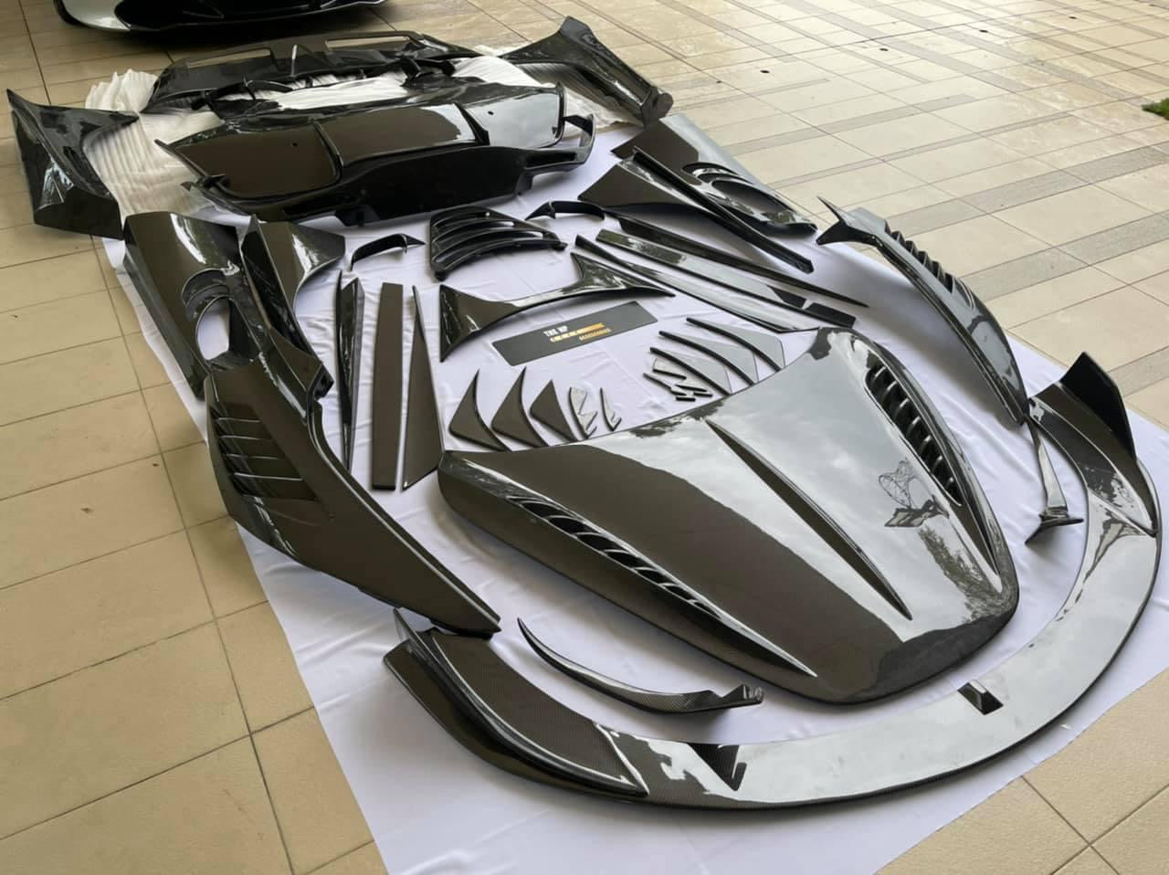 Mclaren 720s TopCar Fury Carbon Kit (Wet Carbon)