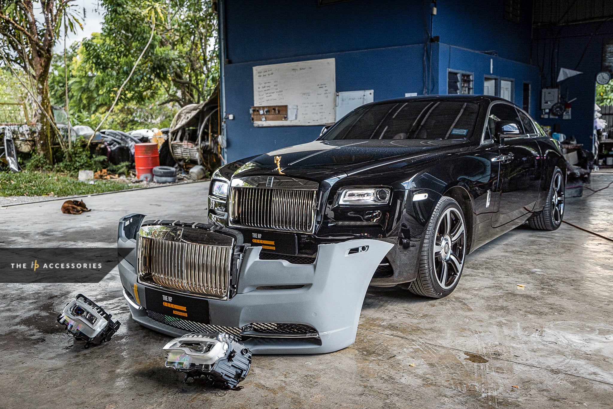 Rolls Royce Wraith Facelift Series II Conversion Body Kit – The HP ...
