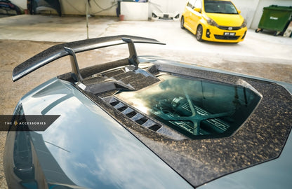 Lamborghini Huracan Performante 1:1 Style Engine Cover & Spoiler Conversion