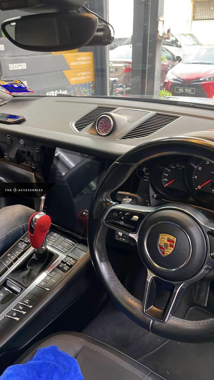 Porsche Dashboard Sport Chrono Analog Clock (OEM)