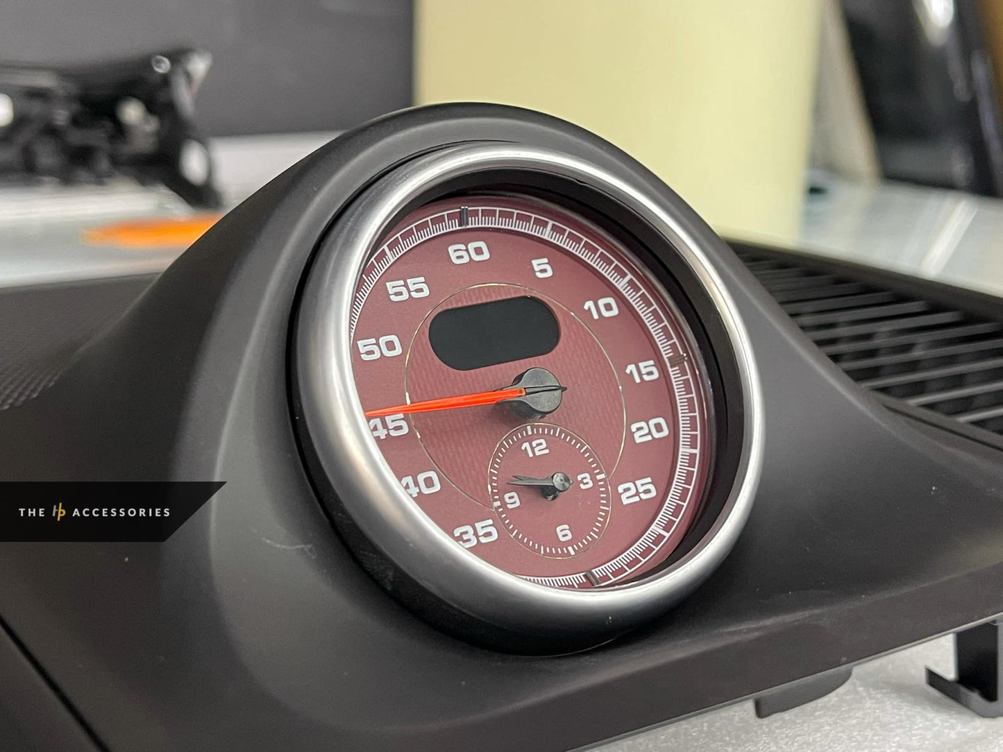 Porsche Dashboard Sport Chrono Analog Clock (OEM)