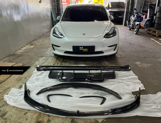 Tesla Model 3 Carbon Aero Add On Kit