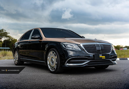 Mercedes S Class (W222) Facelift Maybach Conversion Complete with Two Tone Maybach Signature Design