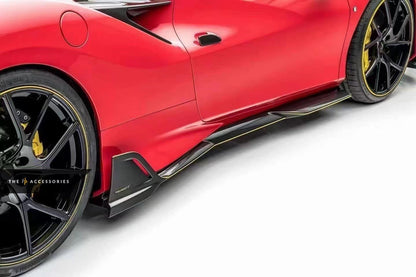 Ferrari F8 Tributo MANSORY Style Dry Carbon Add On Kit