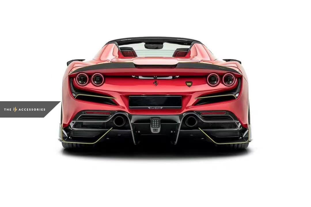 Ferrari F8 Tributo MANSORY Style Dry Carbon Add On Kit