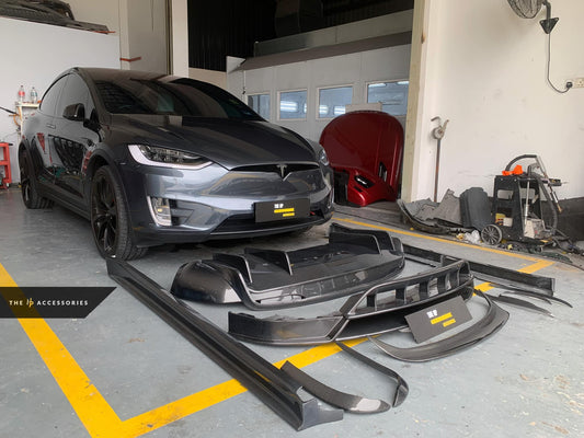 Tesla Model X Full Carbon Aero Add On Kit