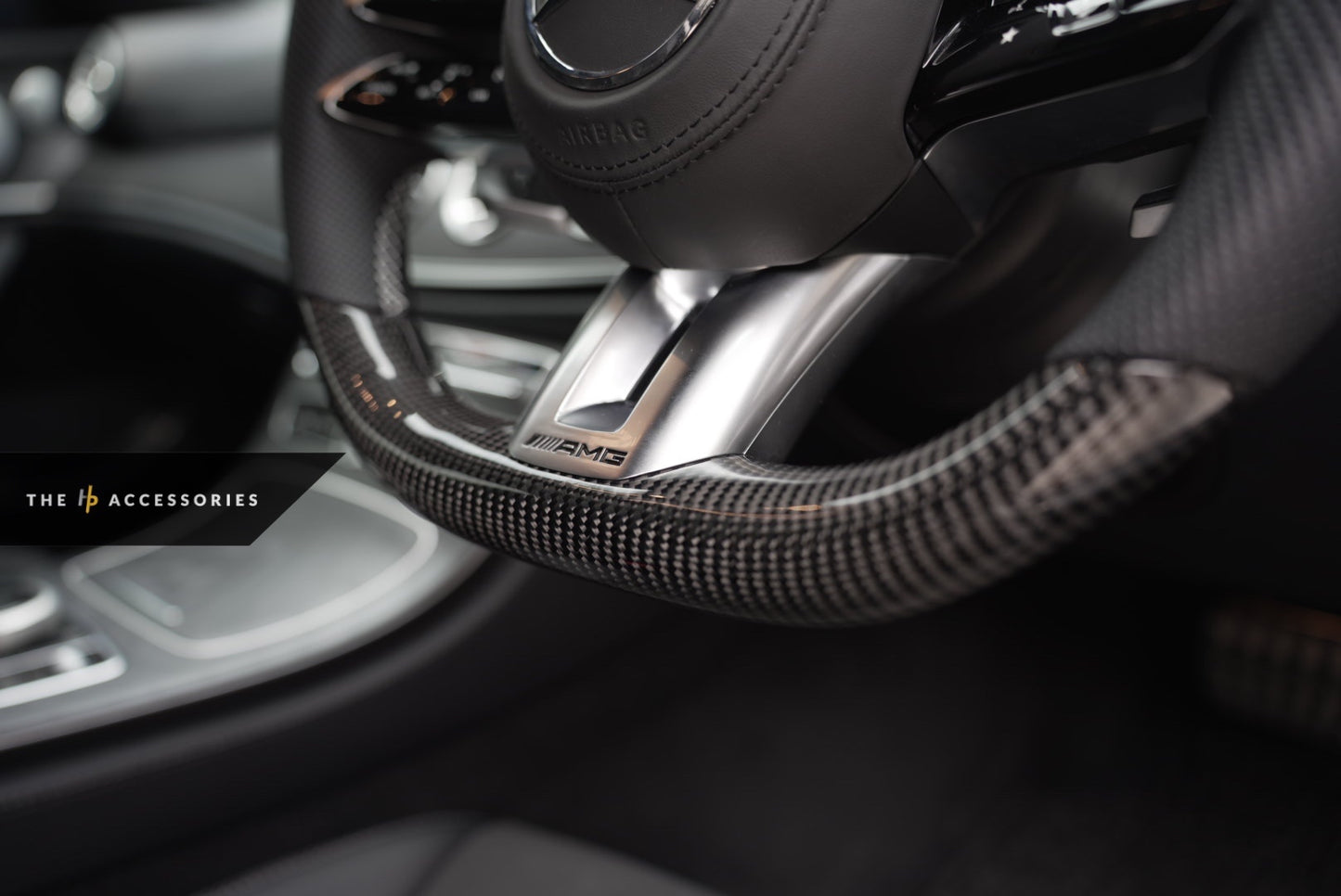 Mercedes Latest AMG Carbon Steering Wheel